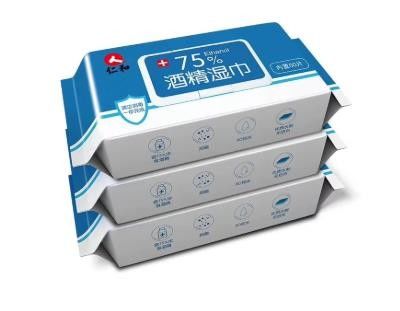 El Temizleme Dokusuz% 75 Gıda Sınıfı Alkol Mendilleri